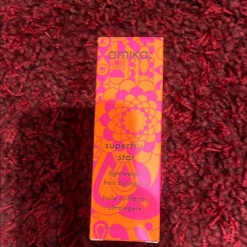 Amika Superfruit Star Hair Oil in Pink and Orange